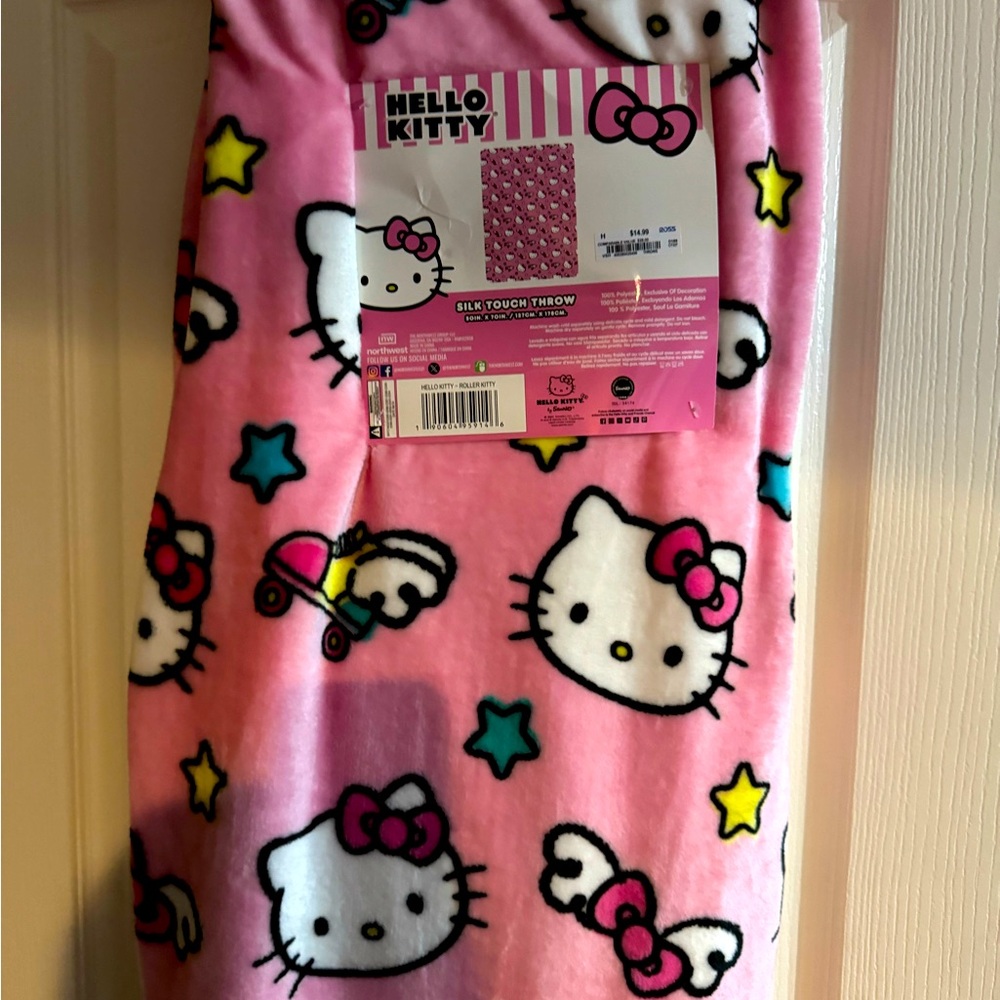 Hello kitty pink skate Blanket